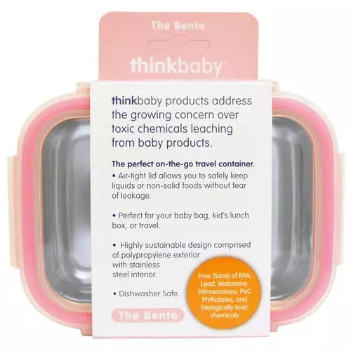 Think, Thinkbaby, The Bento Box, Pink, 9 oz (250 ml) Review