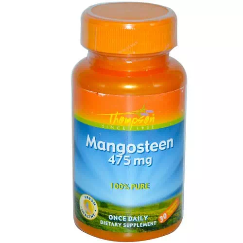 Thompson, Mangosteen, 475 mg, 30 Veggie Caps Review