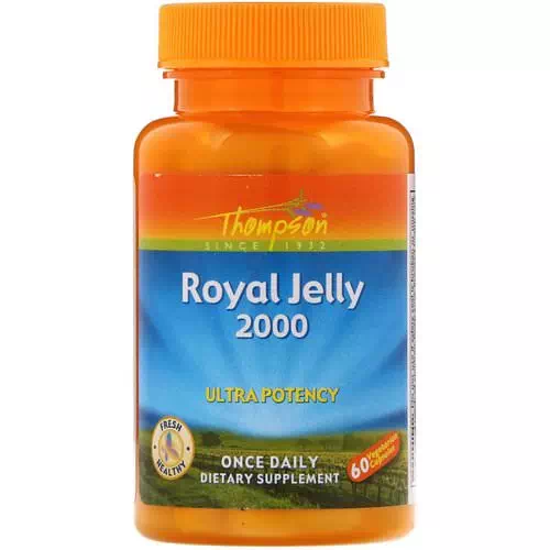 Thompson, Royal Jelly, 2,000 mg, 60 Vegetarian Capsules Review