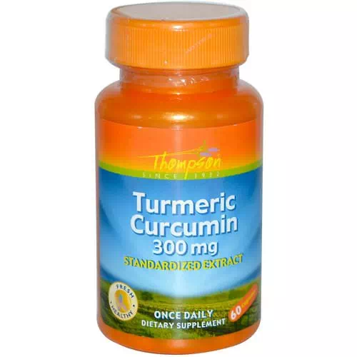 Thompson, Turmeric Curcumin, 300 mg, 60 Capsules Review