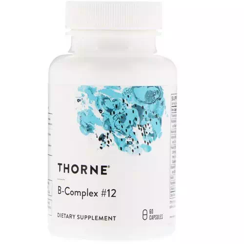 Thorne Research, B-Complex #12, 60 Capsules Review