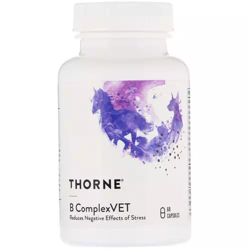 Thorne Research, B ComplexVET, 60 Capsules Review