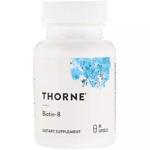 Thorne Research, Biotin-8, 60 Capsules Review