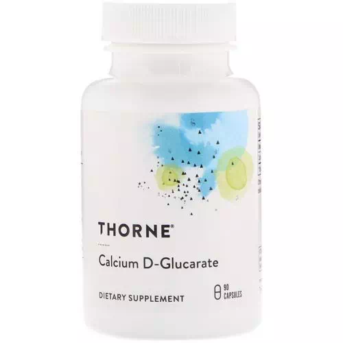 Thorne Research, Calcium D-Glucarate, 90 Capsules Review