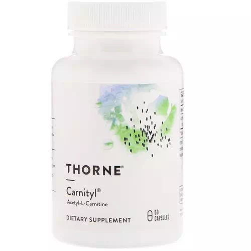 Thorne Research, Carnityl, Acetyl-L-Carnitine, 60 Capsules Review