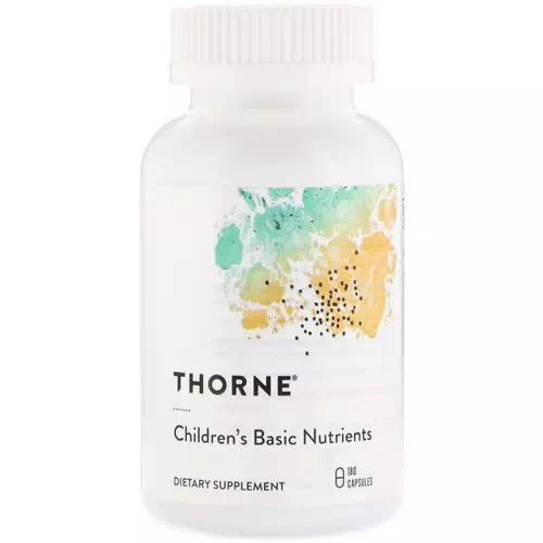 Thorne Research, Children's Basic Nutrients, 180 Vegetarian Capsules Review