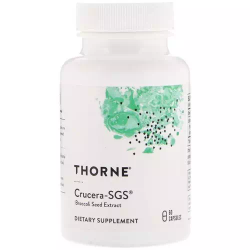 Thorne Research, Crucera-SGS, 60 Capsules Review