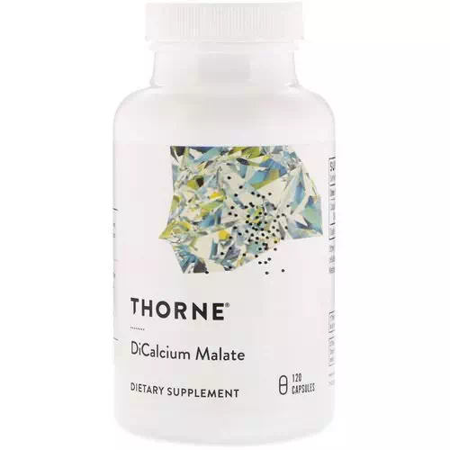 Thorne Research, Dicalcium Malate, 120 Capsules Review