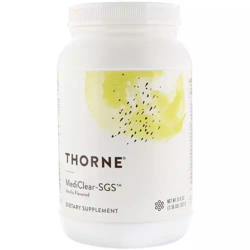 Thorne Research, Mediclear-SGS, Vanilla, 2.36 lbs (1071 g) Review