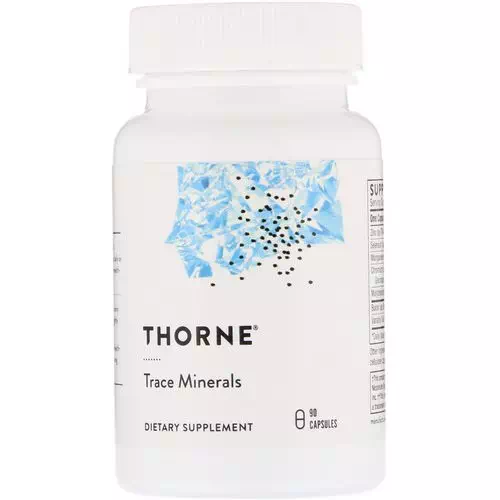 Thorne Research, Trace Minerals, 90 Capsules Review