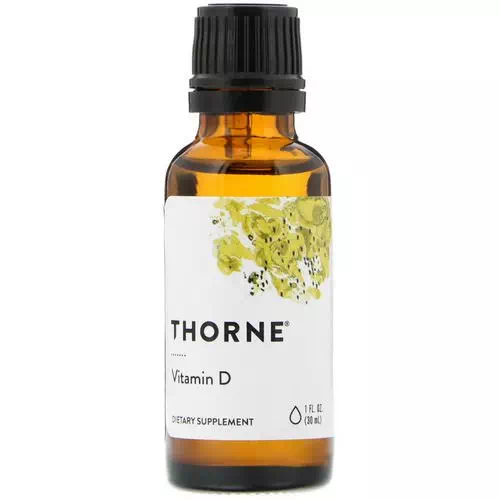 Thorne Research, Vitamin D, 1 fl oz (30 ml) Review