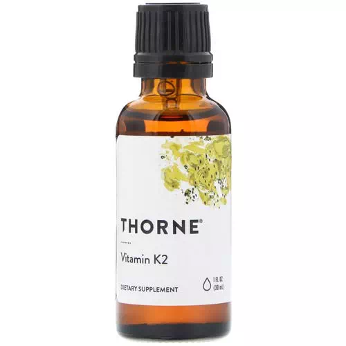 Thorne Research, Vitamin K2, 1 fl oz (30 ml) Review