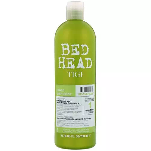 TIGI, Bed Head, Urban Anti+dotes, Re-Energize, Damage Level 1 Conditioner, 25.36 fl oz (750 ml) Review