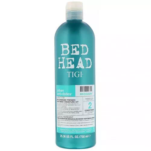 TIGI, Bed Head, Urban Anti+dotes, Recovery, Damage Level 2 Conditioner, 25.36 fl oz (750 ml) Review