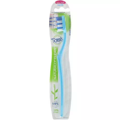 Tom's of Maine, Naturally Clean Toothbrush, Soft, 1 Toothbrush Review