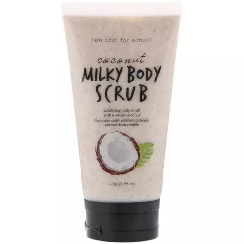 Too Cool for School, Coconut Milky Body Scrub, 5.99 oz (170 g) Review