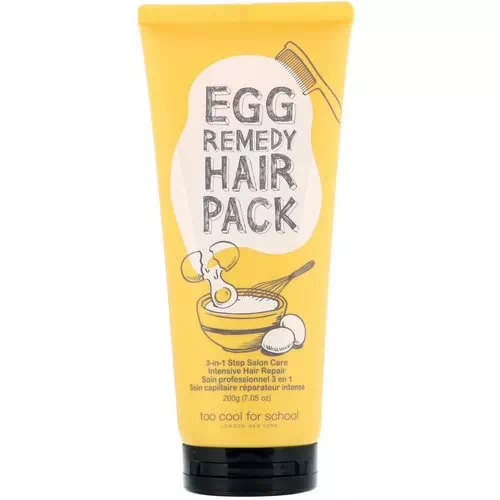 Too Cool for School, Egg Remedy Hair Pack, 7.05 oz (200 g) Review