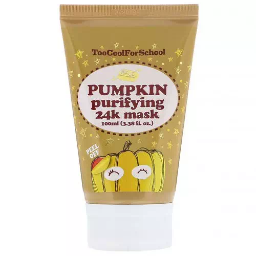 Too Cool for School, Pumpkin Purifying 24K Mask, 3.38 fl oz (100 ml) Review