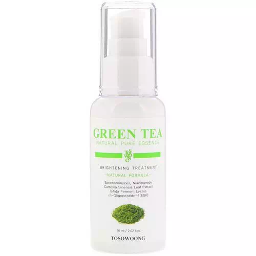Tosowoong, Green Tea Natural Pure Essence, Brightening Treatment, 2.02 fl oz (60 ml) Review