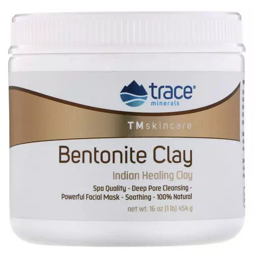 Trace Minerals Research, Bentonite Clay, Indian Healing Clay, 16 oz (454 g) Review