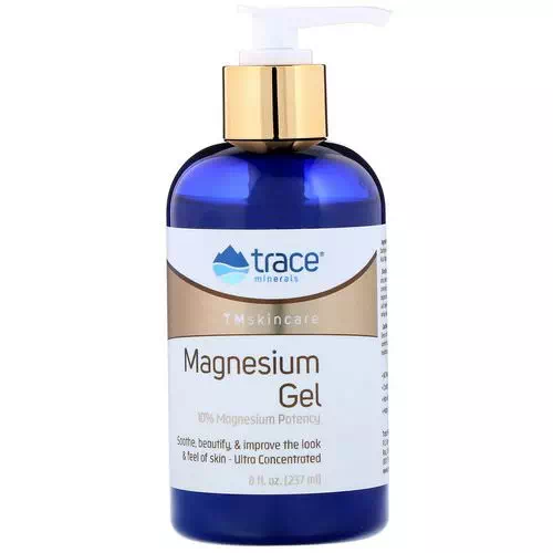 Trace Minerals Research, TMskincare, Magnesium Gel, 8 fl oz (237 ml) Review