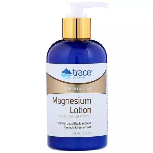 Trace Minerals Research, TMskincare, Magnesium Lotion, 8 fl oz (237 ml) Review