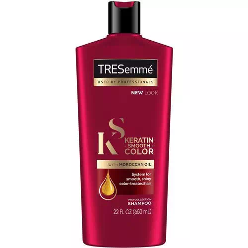 Tresemme, Keratin Smooth Color Shampoo with Moroccan Oil, 22 fl oz (650 ml) Review