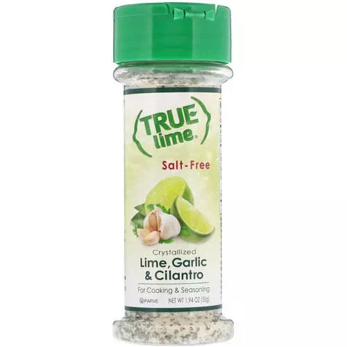 True Citrus, True Lime, Crystallized Lime, Garlic & Cilantro, Salt-Free, 1.94 oz (55 g) Review