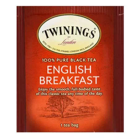 Twinings, English Breakfast Tea, Black Tea