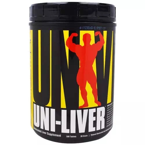 Universal Nutrition, Uni-Liver, Desiccated Liver Supplement, 500 Tablets Review
