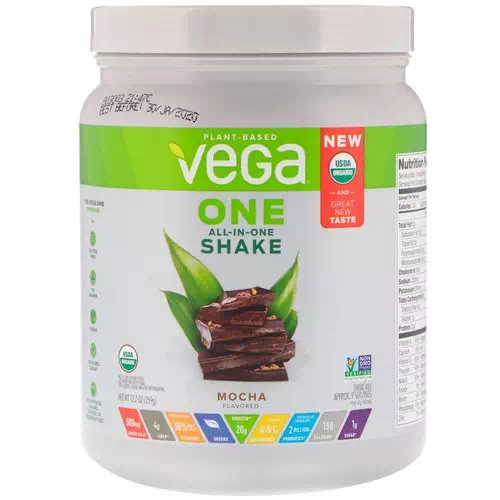 Vega, One, All-In-One Shake, Mocha, 12.7 oz (359 g) Review