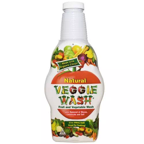 Veggie Wash, Fruit and Vegetable Wash, 32 oz (946 ml) Review