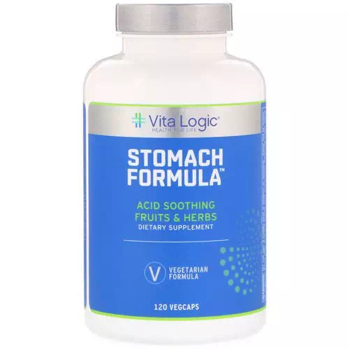 Vita Logic, Stomach Formula, 120 Vegcaps Review