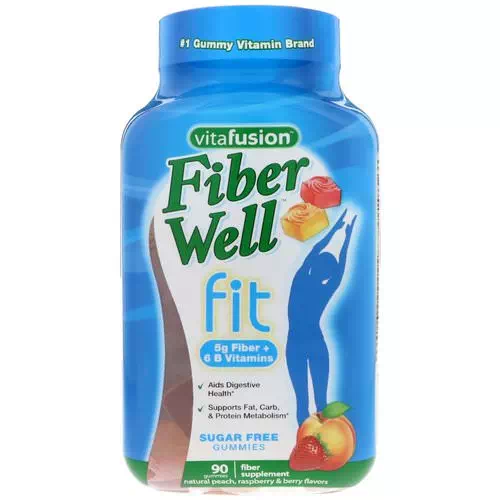 VitaFusion, FiberWell Fit Vitamin, 90 Gummies Review