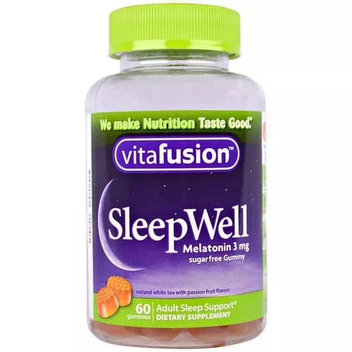 VitaFusion, SleepWell, Adult Sleep Support, 60 Gummies Review