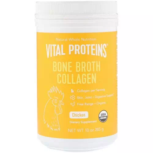 Vital Proteins, Bone Broth Collagen, Chicken, 10 oz (285 g) Review