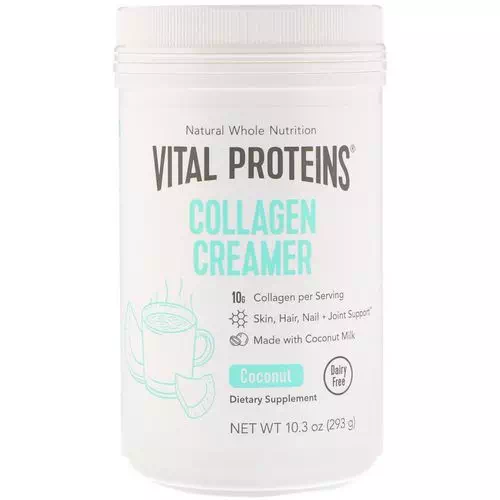 Vital Proteins, Collagen Creamer, Coconut, 10.3 oz (293 g) Review