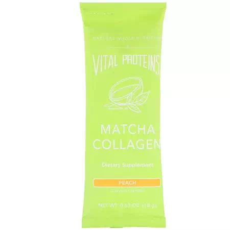 Vital Proteins, Collagen Supplements, Matcha Tea