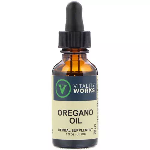 Vitality Works, Oregano Oil, 1 fl oz (30 ml) Review