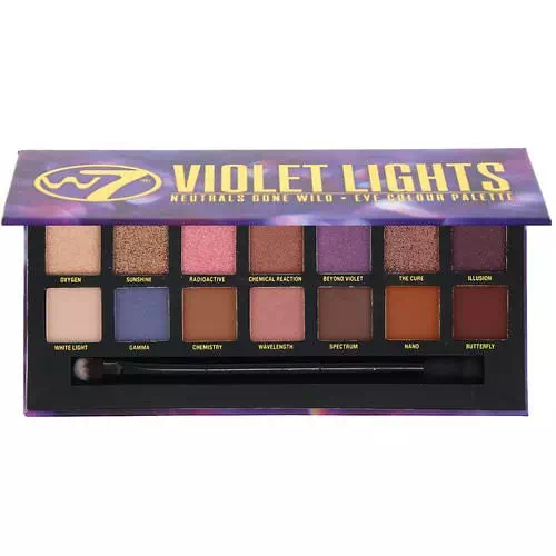 W7, Violet Lights, Neutrals Gone Wild, Eye Colour Palette, 0.39 oz (11.2 g) Review
