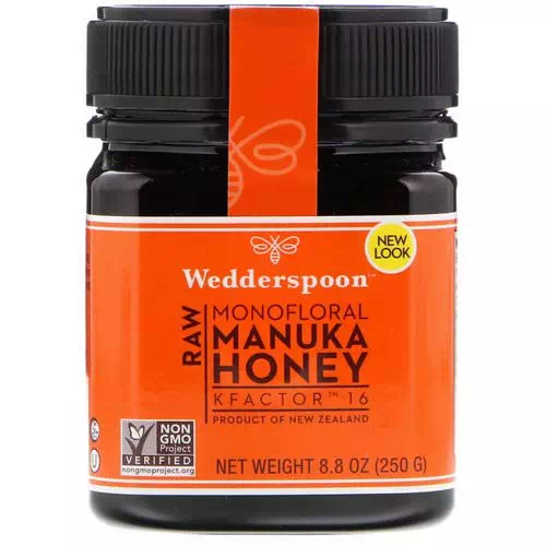 Wedderspoon, Raw Monofloral Manuka Honey, KFactor 16, 8.8 oz (250 g) Review