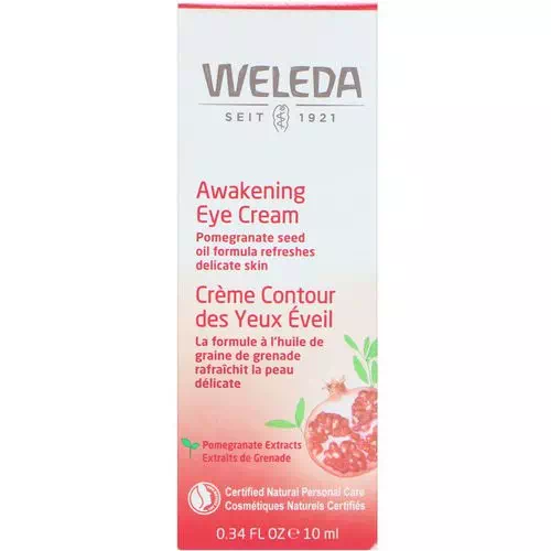 Weleda, Awakening Eye Cream, All Skin Types, 0.34 fl oz (10 ml) Review