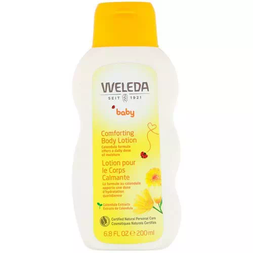 Weleda, Baby, Comforting Body Lotion, Calendula, 6.8 fl oz (200 ml) Review