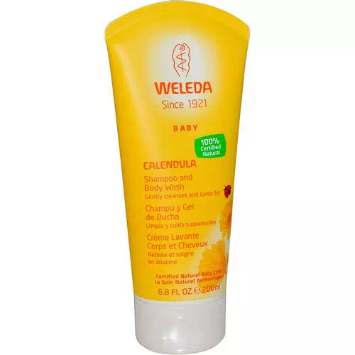 Weleda, Calendula, Baby Shampoo and Body Wash, 6.8 fl oz (200 ml) Review