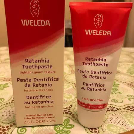 Weleda, Ratanhia Toothpaste, 2.5 fl oz (75 ml) Review