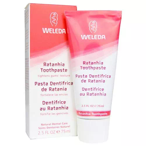 Weleda, Ratanhia Toothpaste, 2.5 fl oz (75 ml) Review