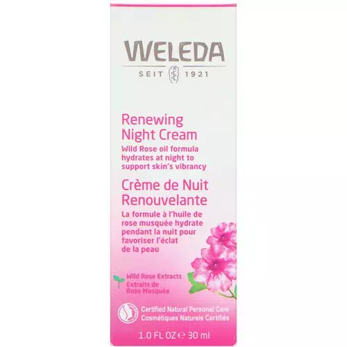 Weleda, Renewing Night Cream, Wild Rose Extracts, 1.0 fl oz (30 ml) Review