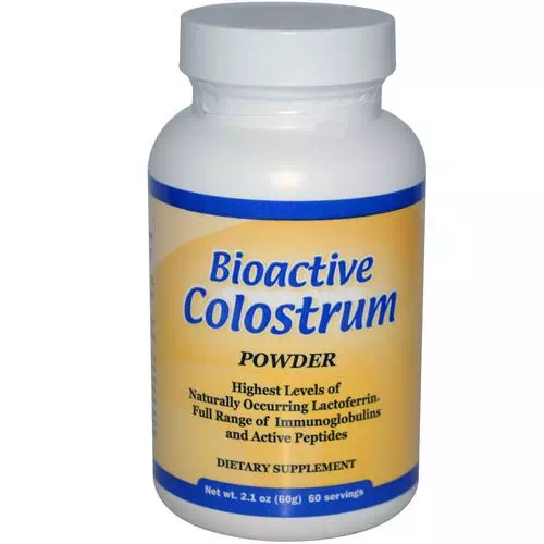 Well Wisdom, Bioactive Colostrum Powder, 2.1 oz (60 g) Review