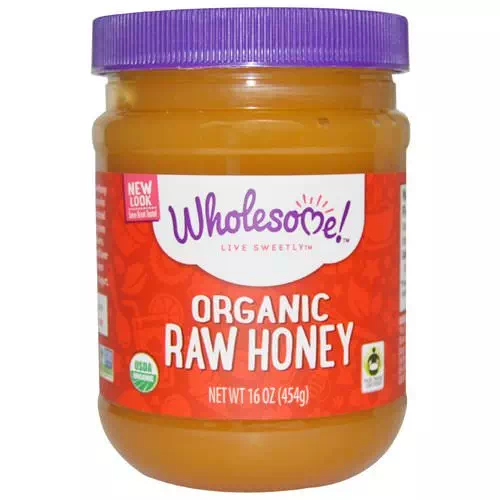 Wholesome, Organic Raw Honey, 16 oz (454 g) Review