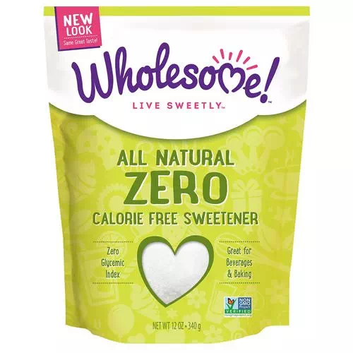 Wholesome, All Natural Zero Calorie Free Sweetener, 12 oz (340 g) Review